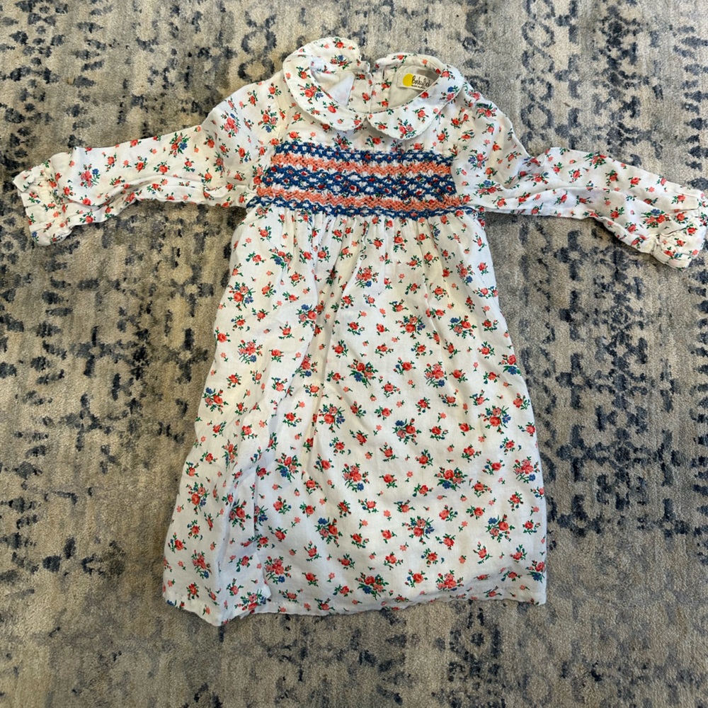Baby Boden Girl Dress 6-12M - Floral